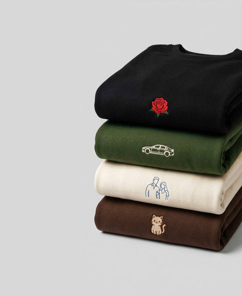 Custom Embroidery - Submit Your Idea Oversized Tshirt