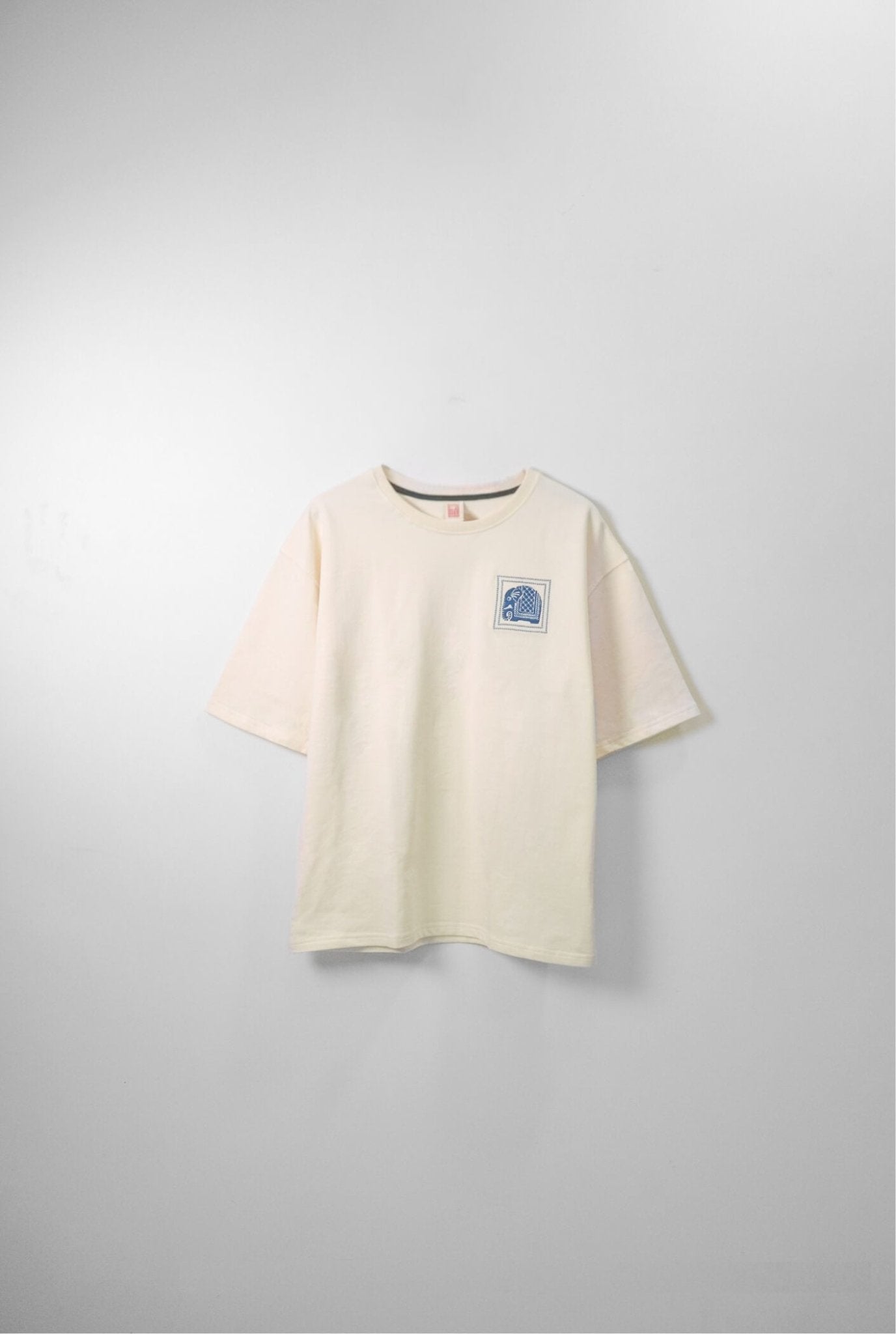 Indian Elephant Embroidered Oversized T-Shirt — AnyaLook Oversized Tshirt