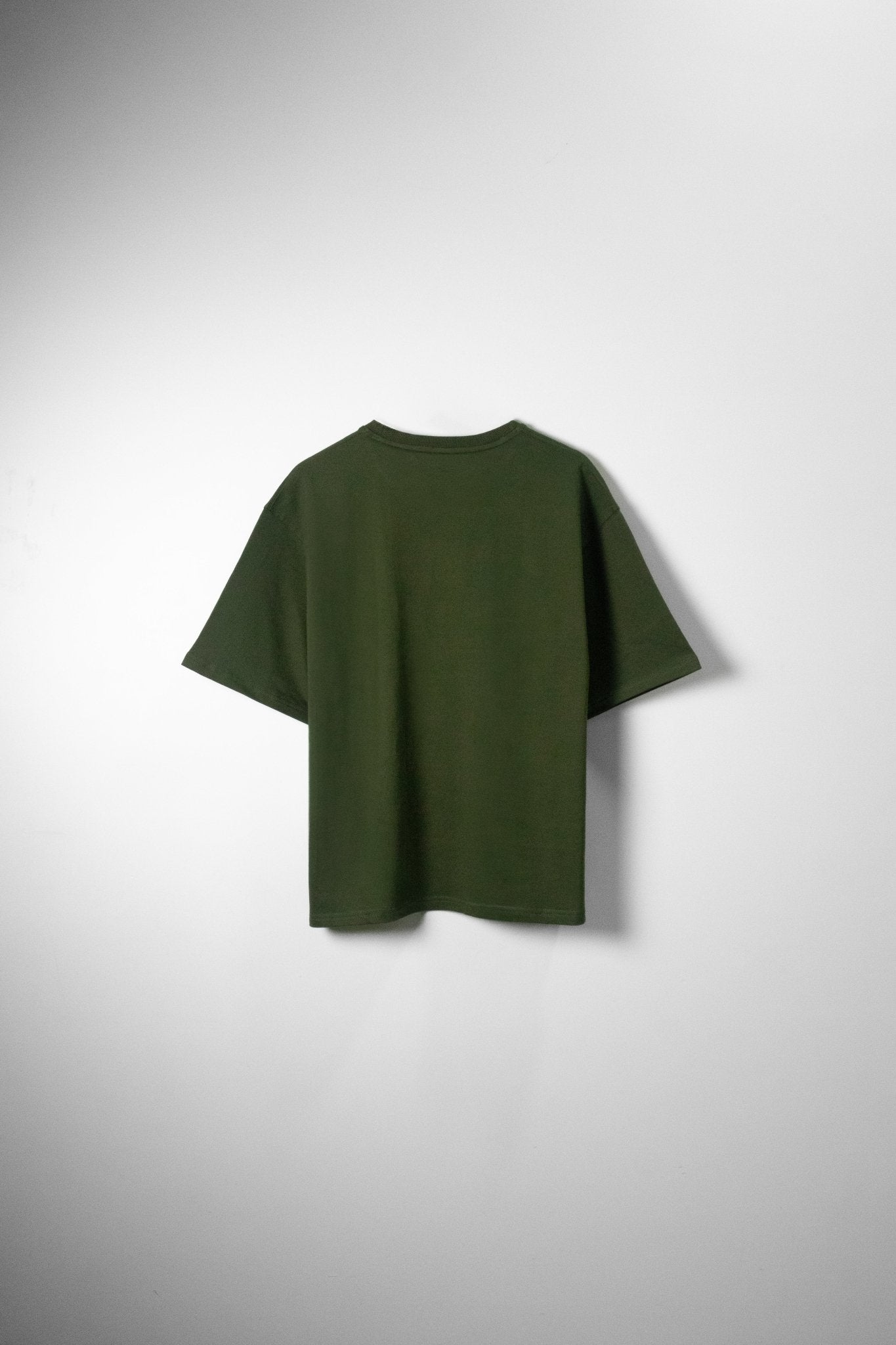 Plain Oversized T-Shirt | Olive Green | AnyaLook Oversized Tshirt