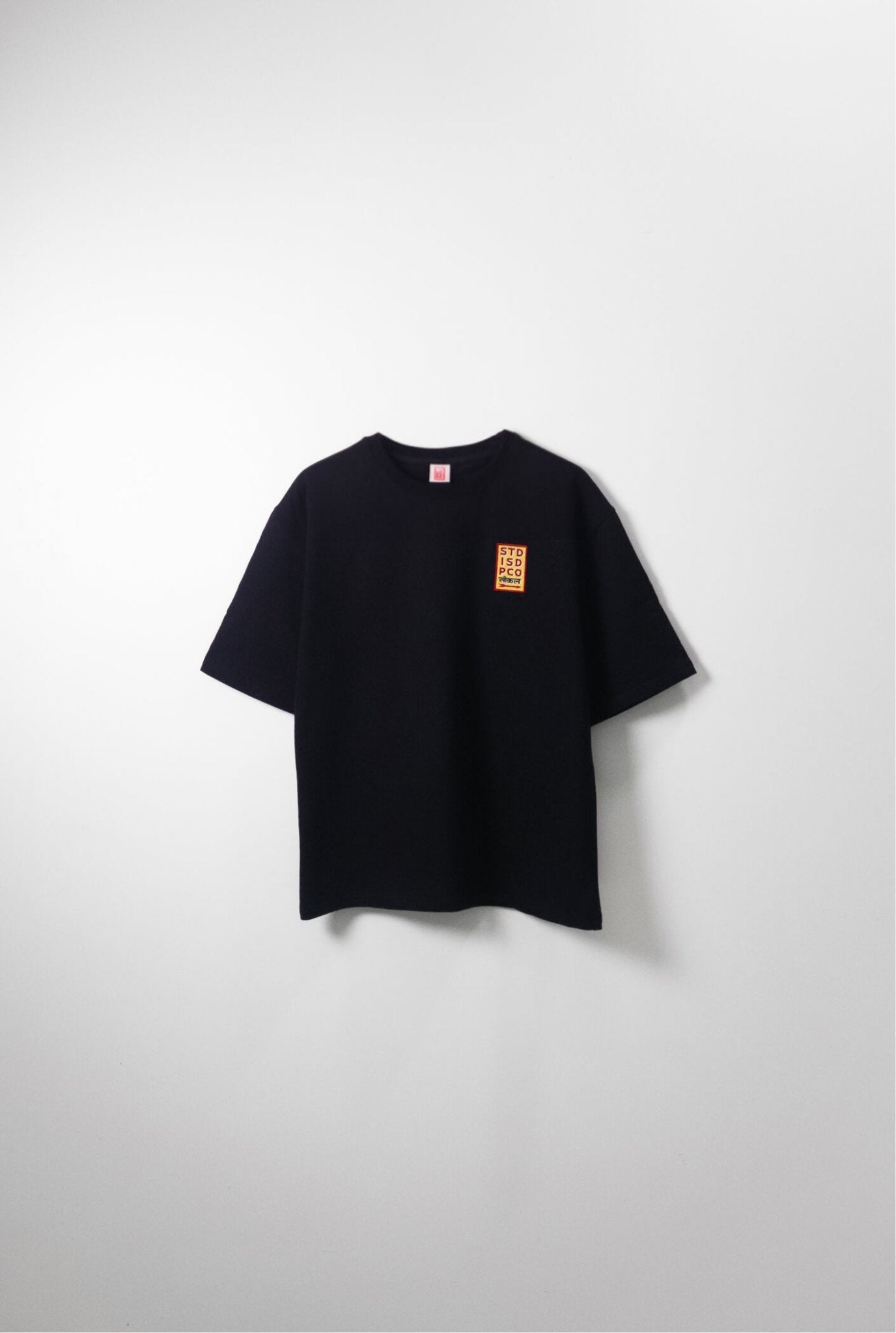 STD ISD PCO Embroidered Oversized T-Shirt — AnyaLook Oversized Tshirt